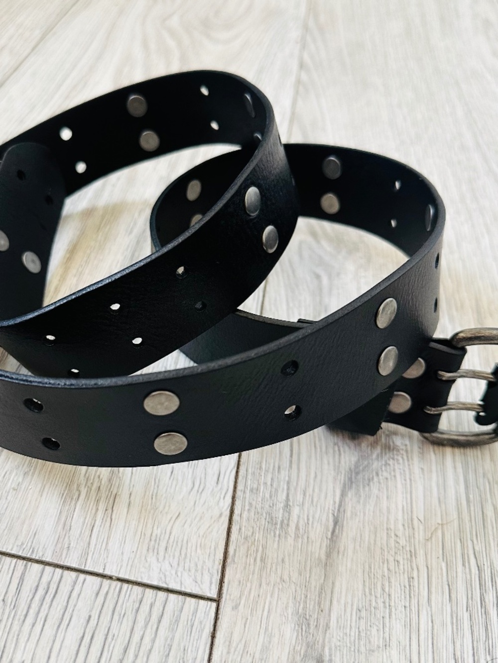 Banana Republic Mens Belt Black Leather Size 40 neW